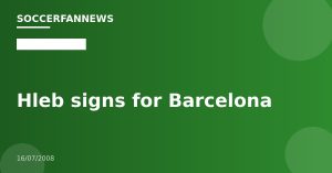 Hleb signs for Barcelona