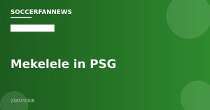 Mekelele in PSG